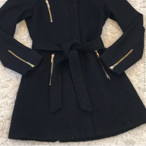 Laundry by Shelli Segal Hooded Wool Trench Coat - Picture 4 of 7